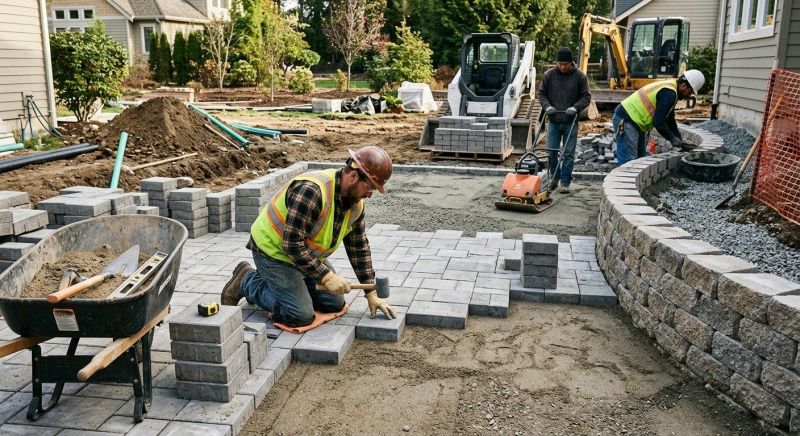 Porcelain Pavers Installation in Fairfield County, CT